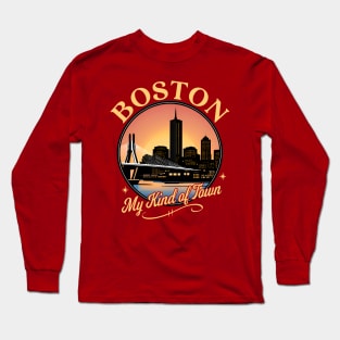 Boston-My Kind of Town Long Sleeve T-Shirt